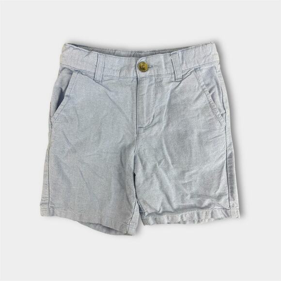 Janie and Jack Oxford Cotton Short Zen Blue 6 - Picture 1 of 7
